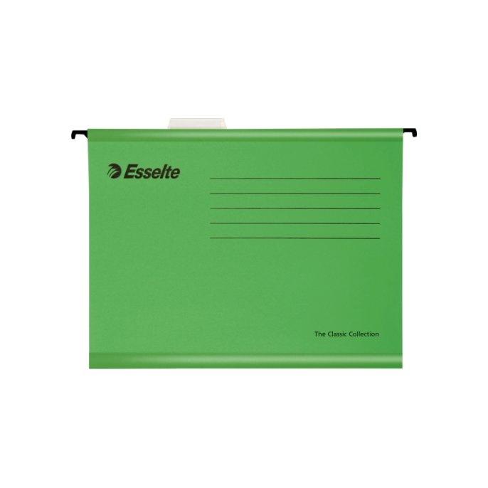 Pendaflex Hangmap plus Verticaal folio v-bodem groen (doos 25 stuks)