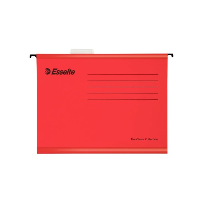 Pendaflex plus verticale hangmap Folio v-bodem rood (doos 25 stuks)