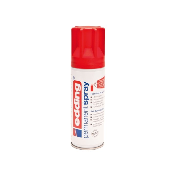 Perm spray EDDING 5200 mat rood