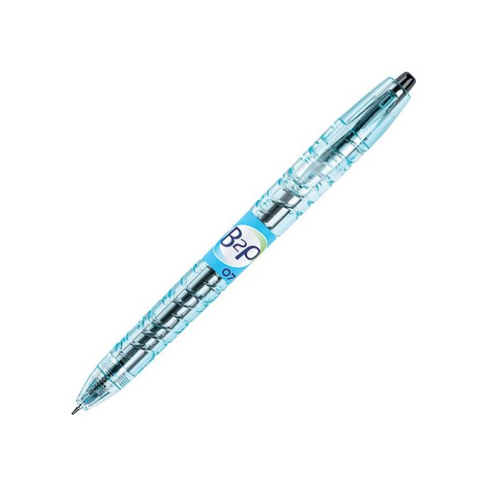 Pilot Begreen Gelpen B2P 04 mm zwart (doos 10 stuks)