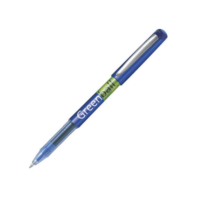 Pilot Begreen Greenball rolschrijver 07 mm blauw (pak 10 stuks)