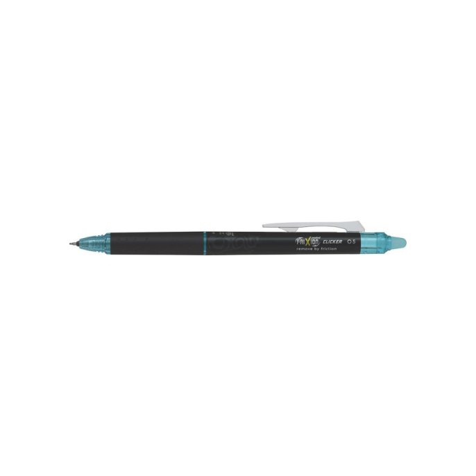 Pilot FriXion Point Clicker Gelpen Rolschrijver Met Kliksysteem Synergy Punt 05 mm Lichtblauw (pak 12 stuks)