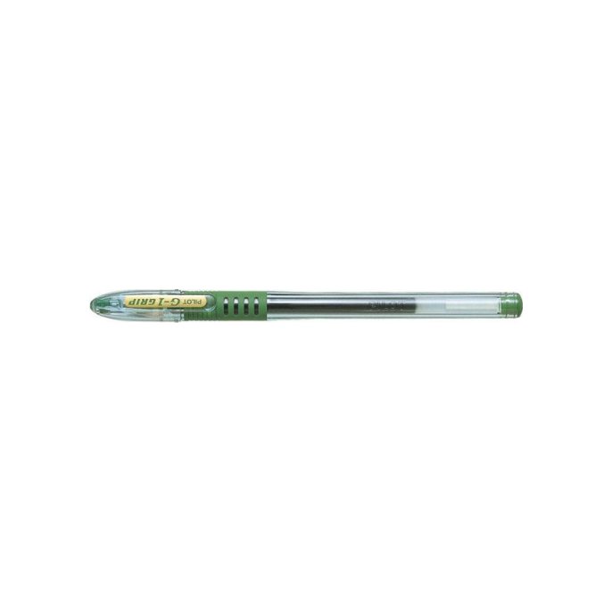 Pilot G-1 Grip Gel Ink Roller Navulbaar Medium 07 mm Groen (pak 12 stuks)