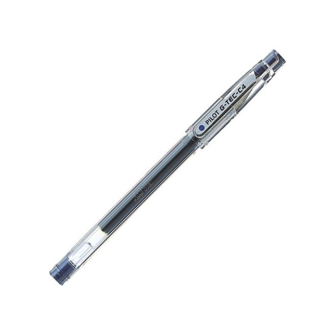 Pilot G-Tec C4 Gelstickpen extra fijne punt 02 mm lichtblauw (pak 12 stuks)