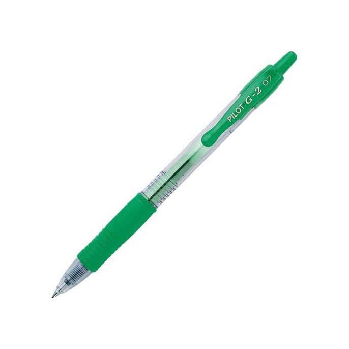 Pilot Gelpen G2-07 04 mm Groen (pak 12 stuks)