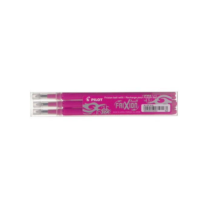 Pilot Gelpen navulling middelgrote punt 0.7 mm roze (pak 3 stuks)