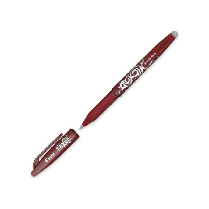 Pilot Rolschrijver FriXion uitwisbaar 04 mm rood (doos 12 stuks)