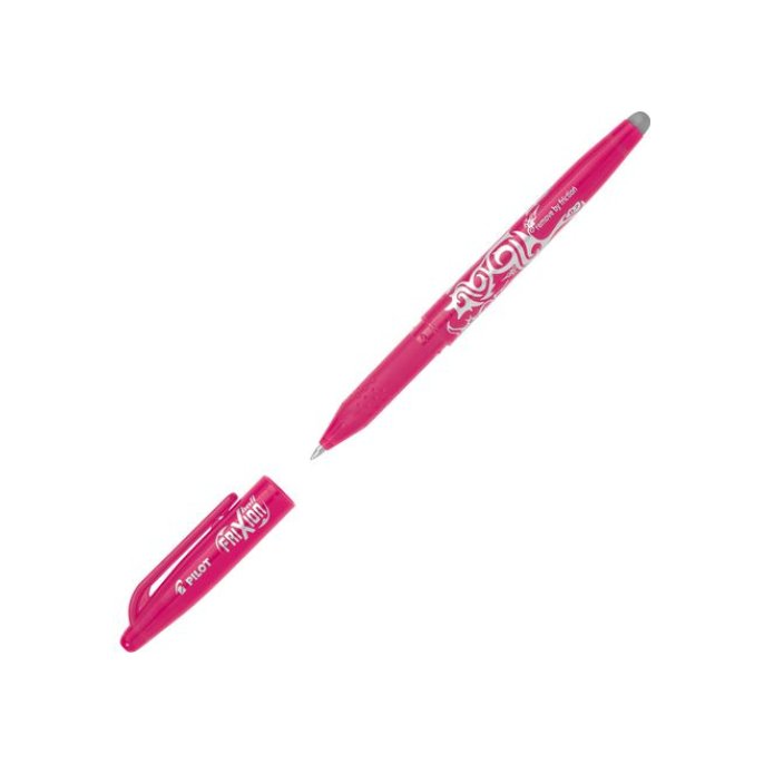 Pilot Rolschrijver FriXion uitwisbaar 04 mm roze (doos 12 stuks)