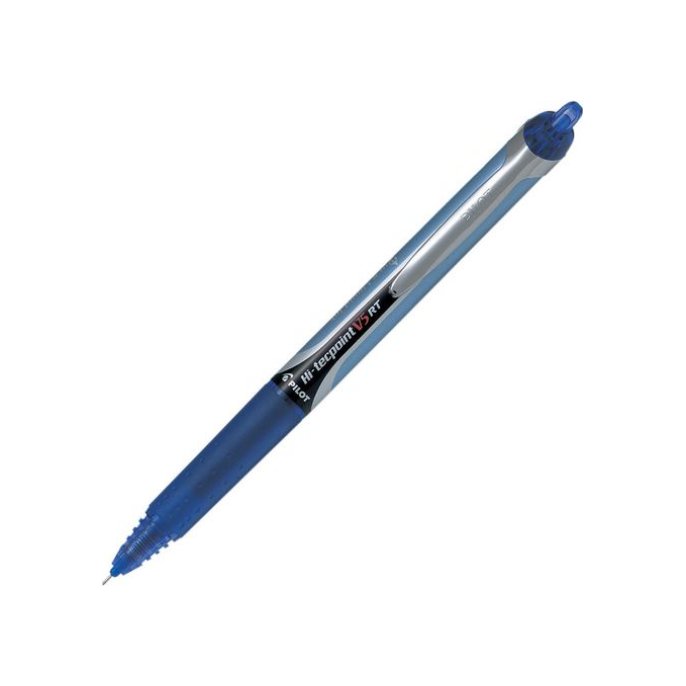 Pilot Rolschrijver Hi-Tecpoint V5 RT 03 mm blauw (doos 12 stuks)