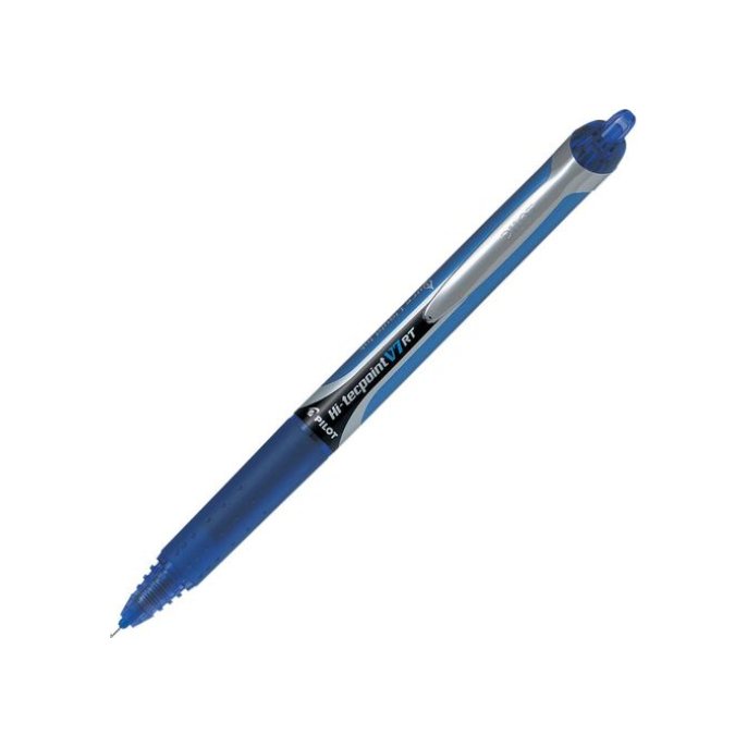 Pilot Rolschrijver Hi-Tecpoint V7 RT 04 mm blauw (doos 12 stuks)