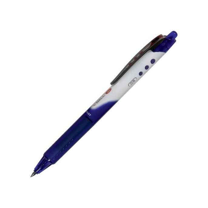 Pilot Rolschrijver V-ball 05 RT 03 mm blauw (doos 12 stuks)