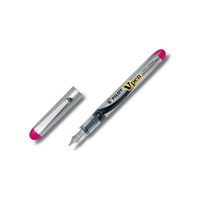 Pilot V Pen - vulpen roze (pak 12 stuks)