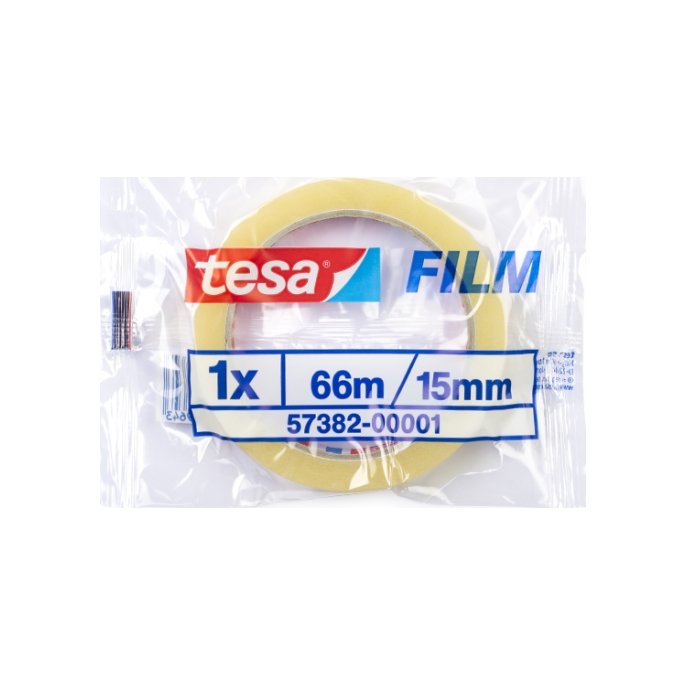 Plakband TESA standaard 15mm x 66m