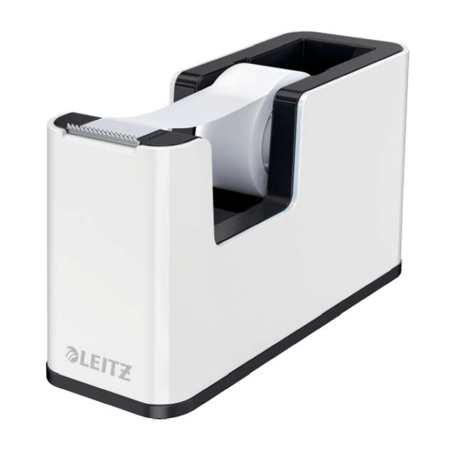 Plakbanddispenser Leitz WOW wit/zwart