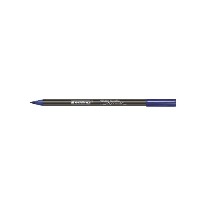 Porseleinstift EDDING 4200 blauw/bx10