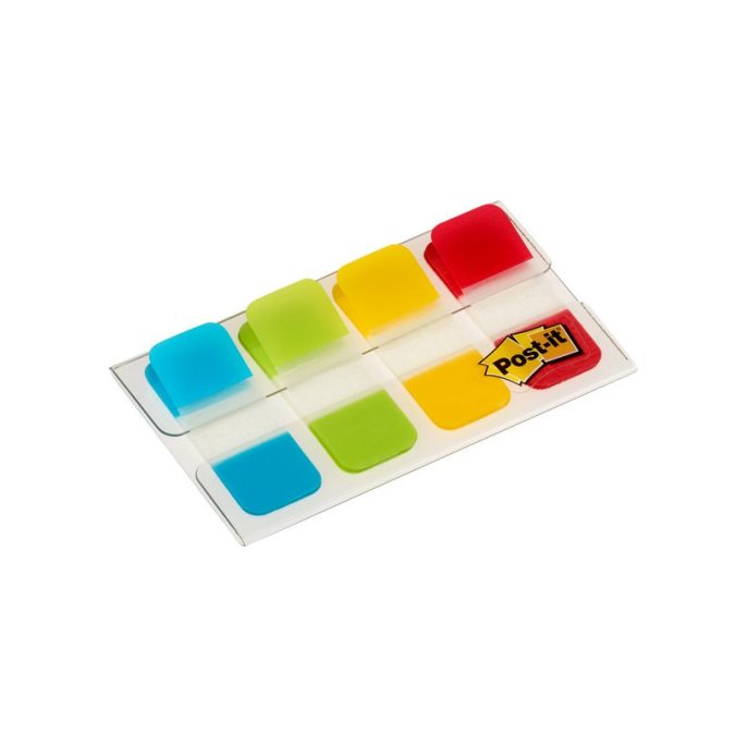 Post-it Kleine Index Flags 16 x 38 mm verschillende kleuren 40 (pak 40 stuks)