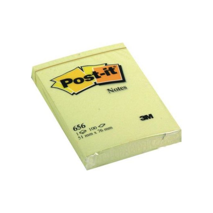 Post-it Notes Canary Yellow 51 x 76 mm (pak 12 stuks)