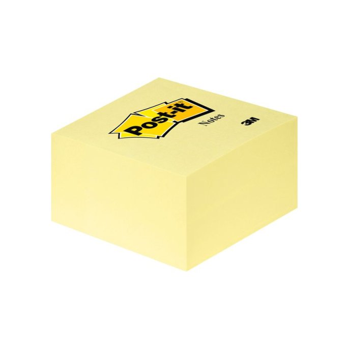 Post-it Notes Canary Yellow™ Kubus 76 x 76 mm Geel (blok 450 vel)