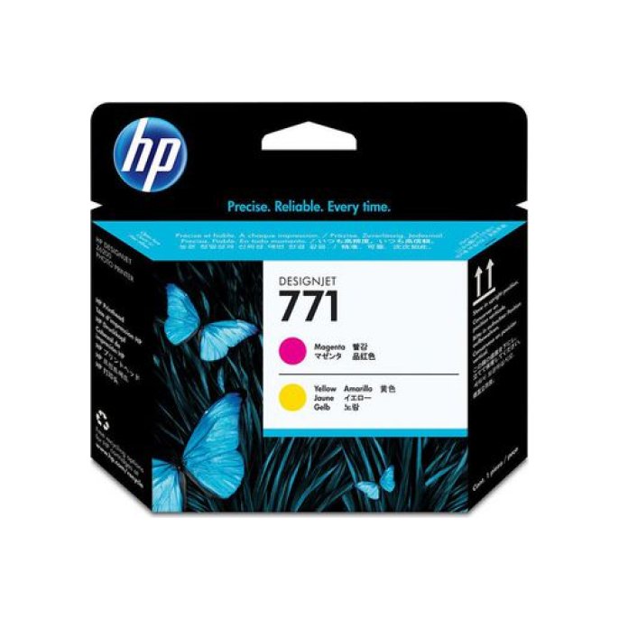 Printkop HP CE018A magenta/geel