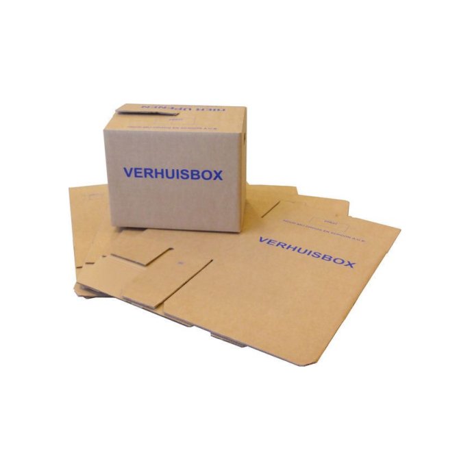 RAADHUIS Verhuisdoos dubbele bodem 485 x 320 x 355 mm 5 stuks (pak 5 stuks)