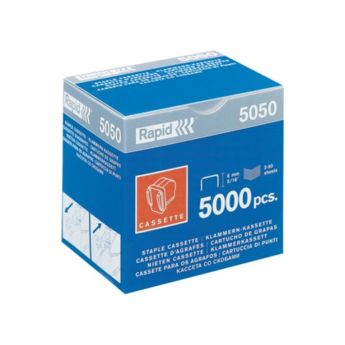 RAPID 5050e Nietjes Cassette (pak 5000 stuks)