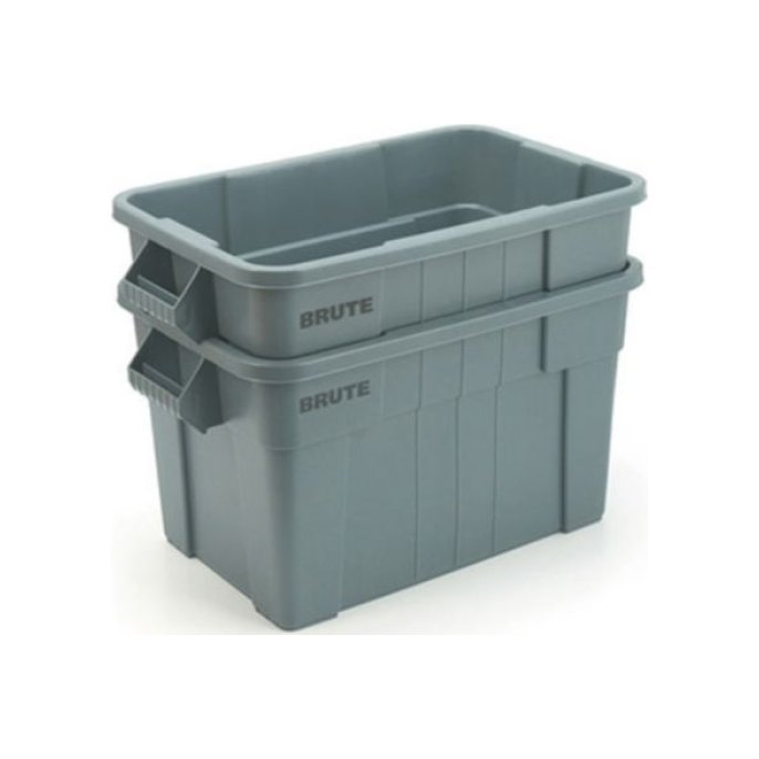 RUBBERMAID Brute Tote Opbergbox polyethyleen 53 liter grijs