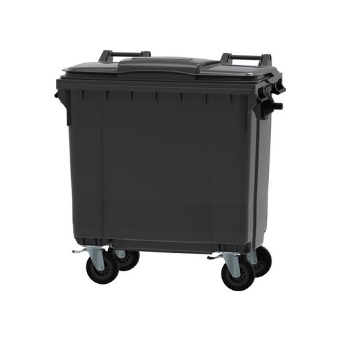 RUBBERMAID Container kunststof 770 liter grijs