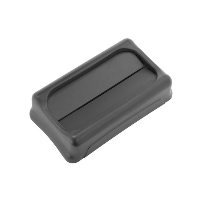 RUBBERMAID Slim Jim® Tuimeldeksel Zwart