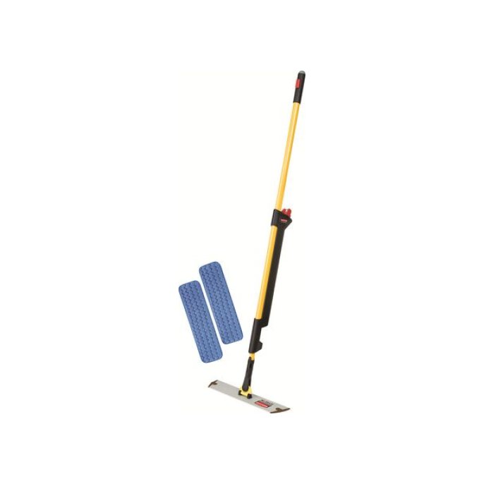 RUBBERMAID Spray voor de vlakke mop kit met 2 mops 40 cm