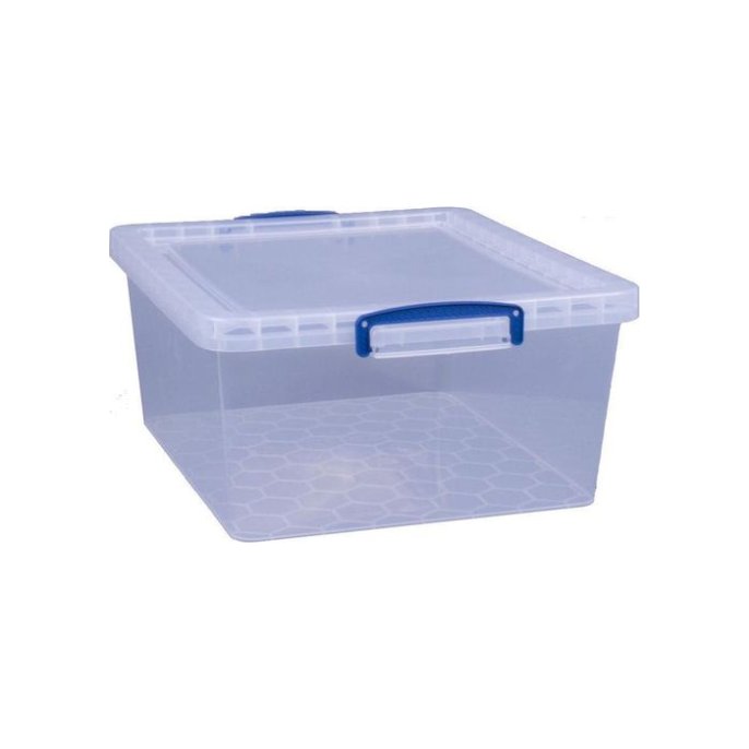 Really Useful Box Stapelbare Opbergbox. PP. 17.5 L. Transparant