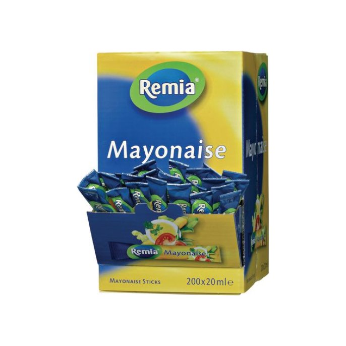 Remia Mayonaise Extra Romig Sticks 20 ml (doos 200 stuks)