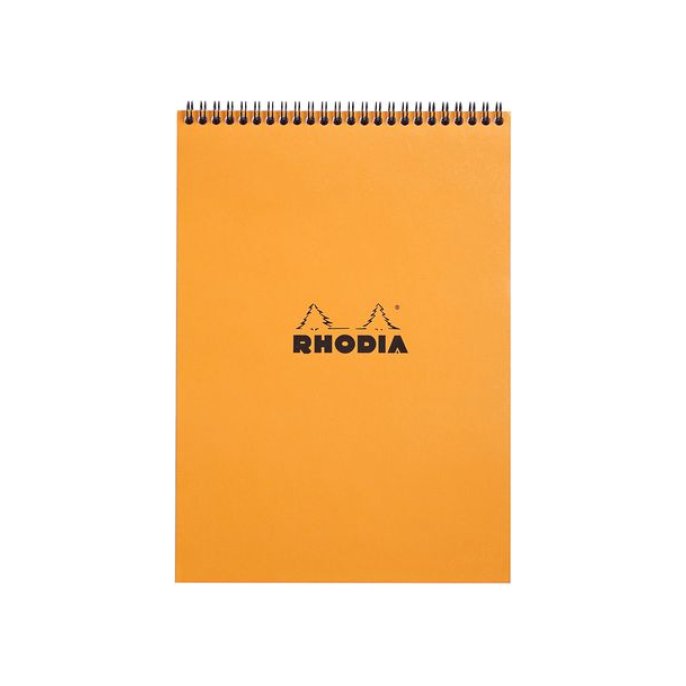 RHODIA Spiraalblok A4 ruit CLASSIC (pak 5 x 80 vel)