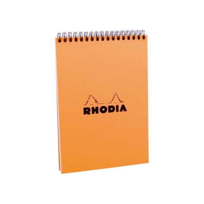 Rhodia Spiraalblok A5 Ruit 5 x 5 (pak 5 stuks)