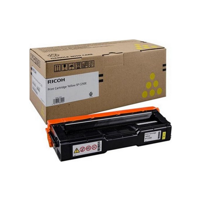 Ricoh SPC250 Toner. Geel