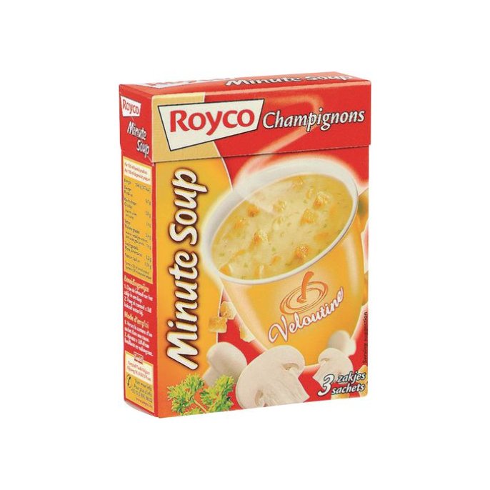 Royco Minute soepen Champignonensoep (doos 20 stuks)