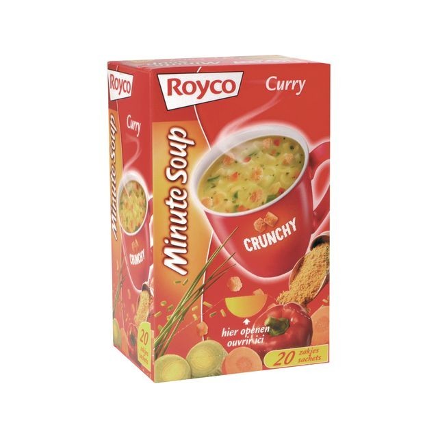 Royco Minute soepen Kerriesoep (doos 20 stuks)