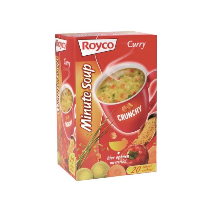 Royco Minute soepen Kerriesoep (doos 20 stuks)