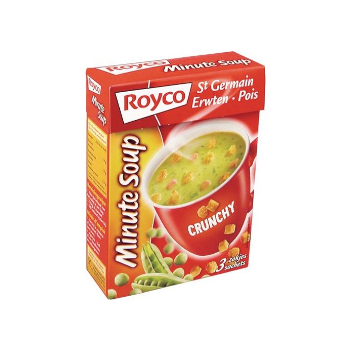 Royco Minute soepen StGermain soep met croûtons (doos 20 stuks)