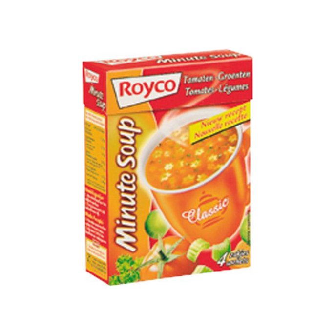 Royco Minute soepen Tomaat/Groentensoep (doos 25 stuks)