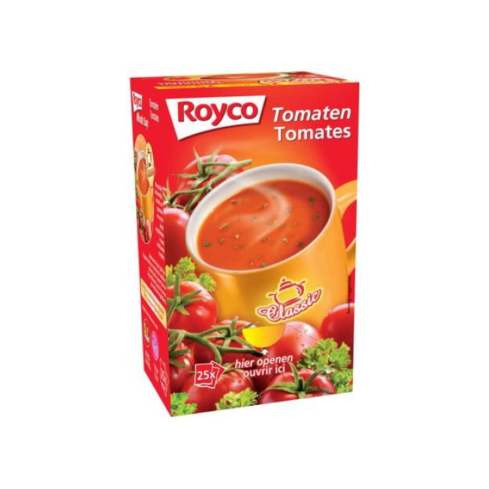 Royco Minute soepen Tomatensoep (doos 25 stuks)