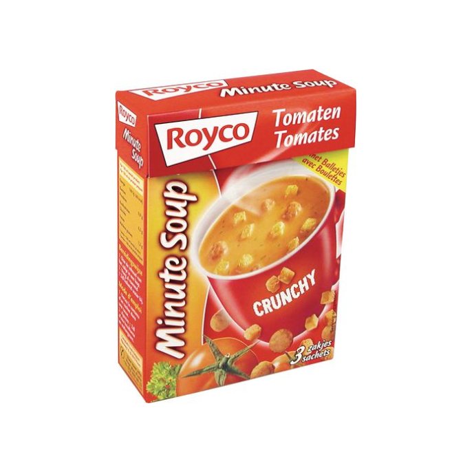 Royco Minute soepen Tomatensoep met balletjes (doos 20 stuks)