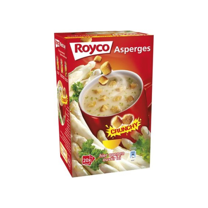 Royco Minute soepen Velout Asperge soep (doos 20 stuks)