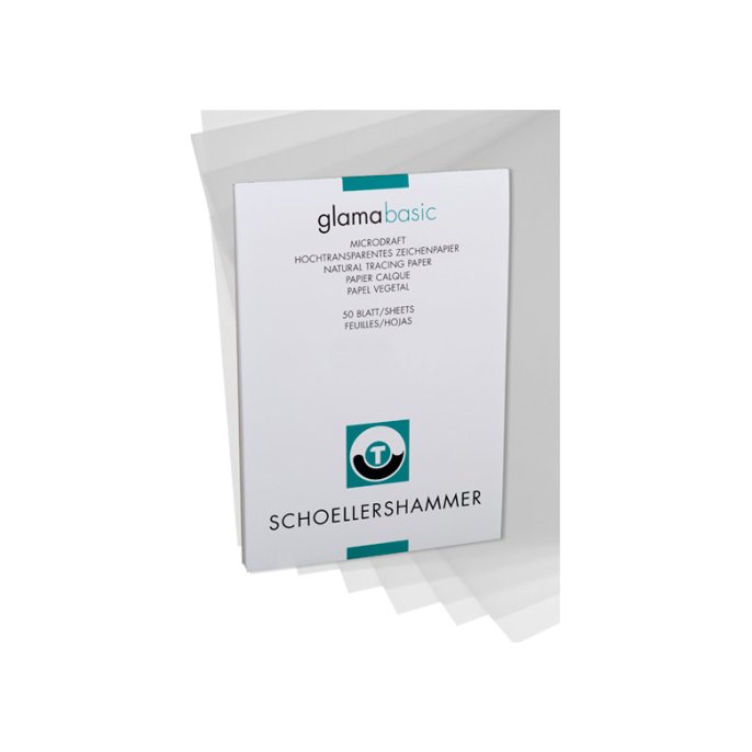 SCHOELLERSHAMMER Tekenpapier A3 80 g/m² (blok 50 vel)