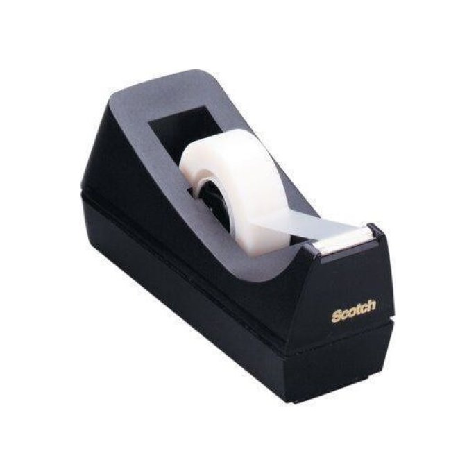 SCOTCH® C38 Plakbanddispenser Zwart