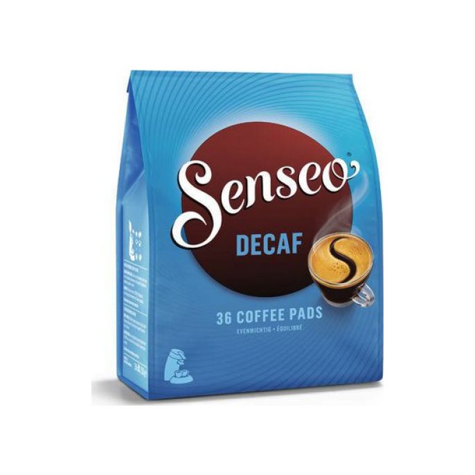 SENSEO Decaf Koffiepads Cafeinevrij (pak 36 stuks)