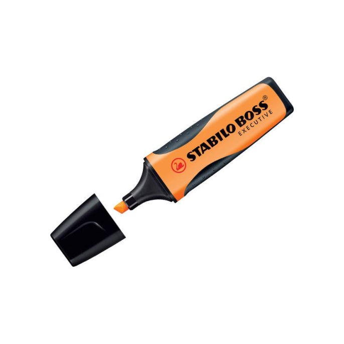 STABILO Boss Executive Markeerstift Beitelvormige Punt 2- 5 mm Oranje (pak 10 stuks)