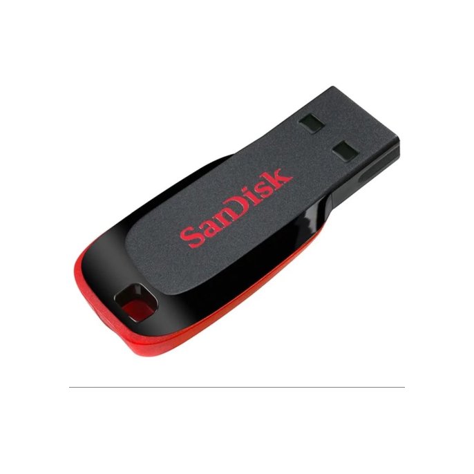 SanDisk Cruzer Blade USB-flashstation 2.0 32 GB Zwart/Rood