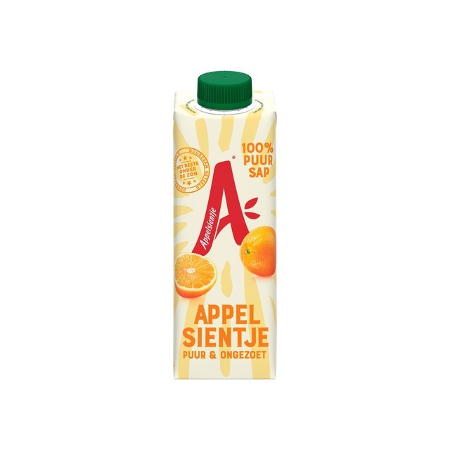 Appelsientje Sinaasappelsap pak 0.33L (24 stuks)