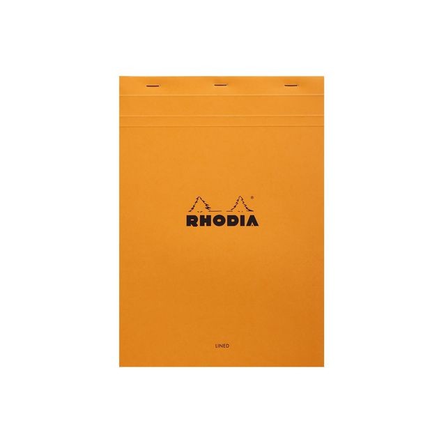 Schrijfblok A4 Rhodia gelijnd/pk 5