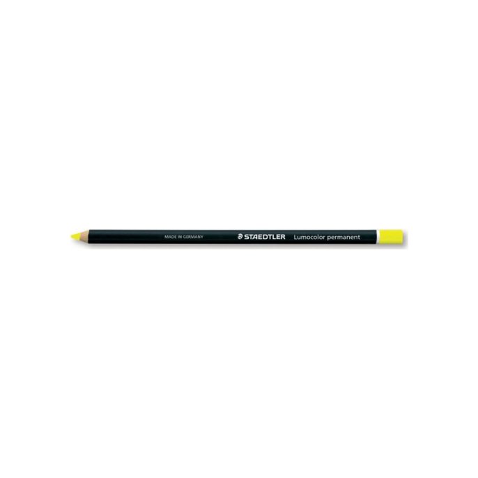 Staedtler Glaspotlood Waterproof 16 cm Geel (pak 12 stuks)